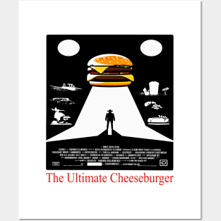 Cinematic Cheeseburger Spotlight - Grilled Cheese Posters and Art